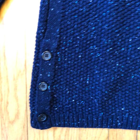 Talbots Navy Blue Crew Neck Sweater - Picture 3 of 10